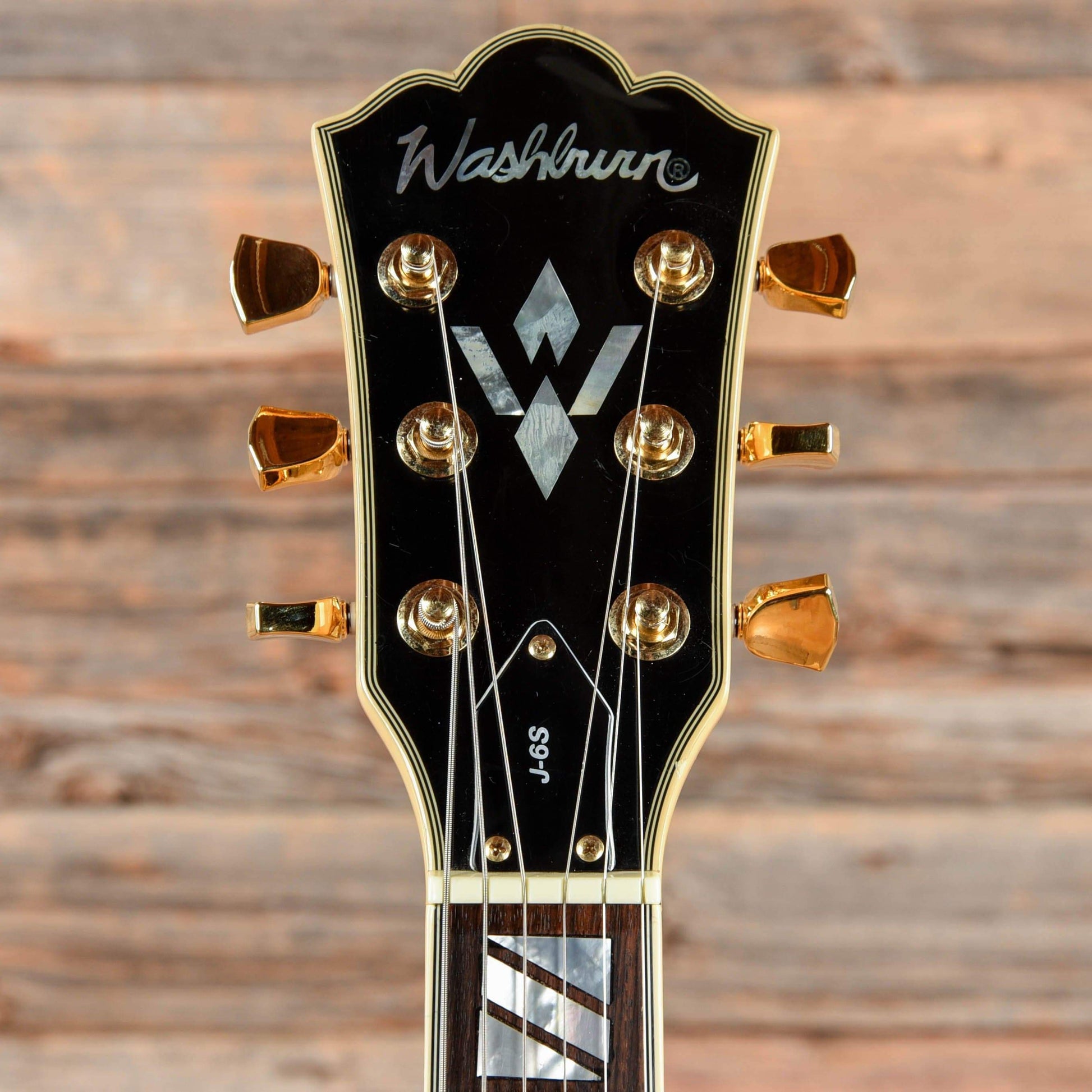 Washburn J-6 Hollow Body Natural 1993 Electric Guitars / Hollow Body