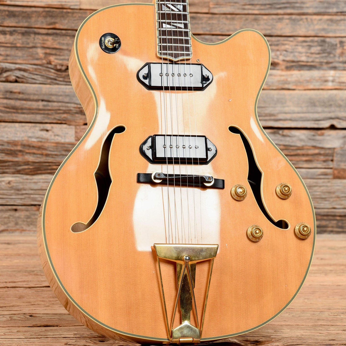 Washburn J-6 Hollow Body Natural 1993 Electric Guitars / Hollow Body