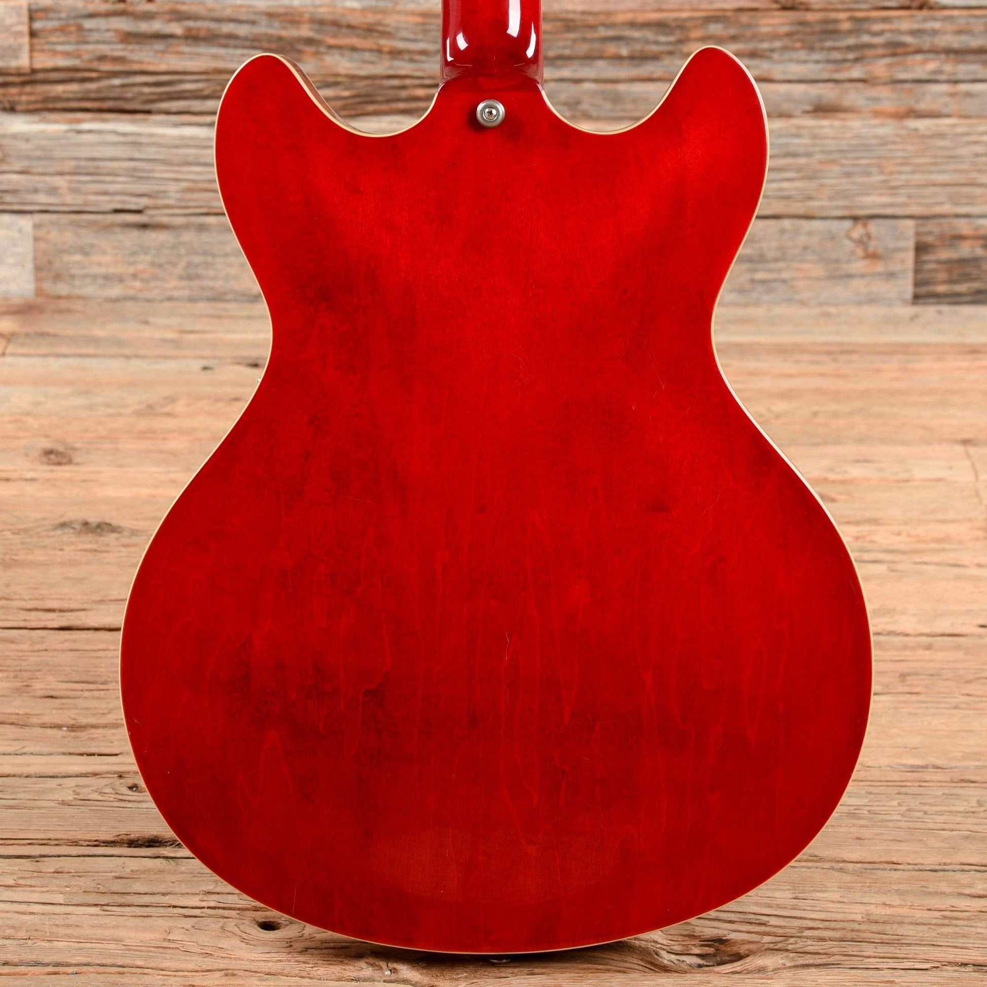 Washburn HB30 Cherry Electric Guitars / Semi-Hollow