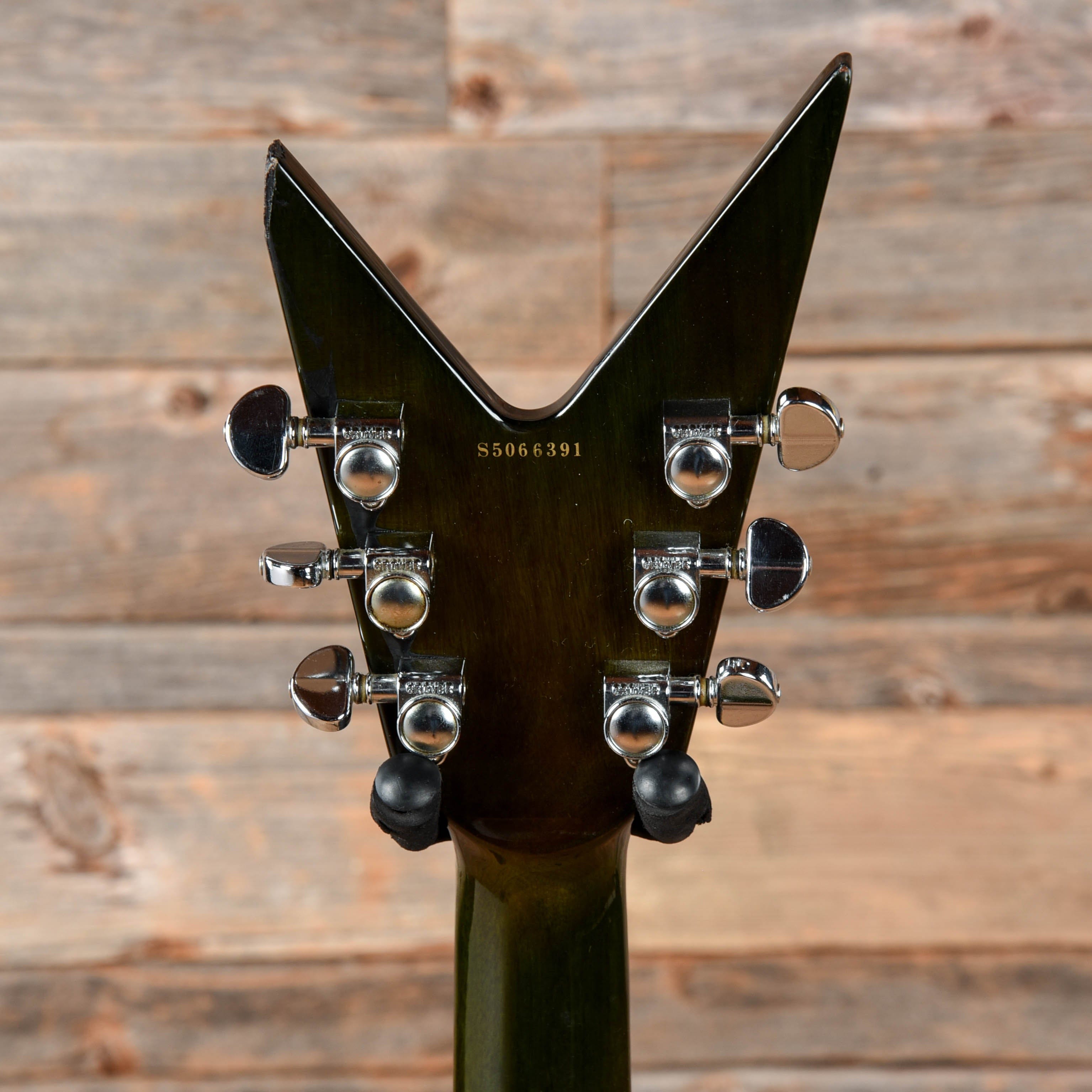 Washburn 333 Dimeslime Green Burst 1996 Chicago Music Exchange