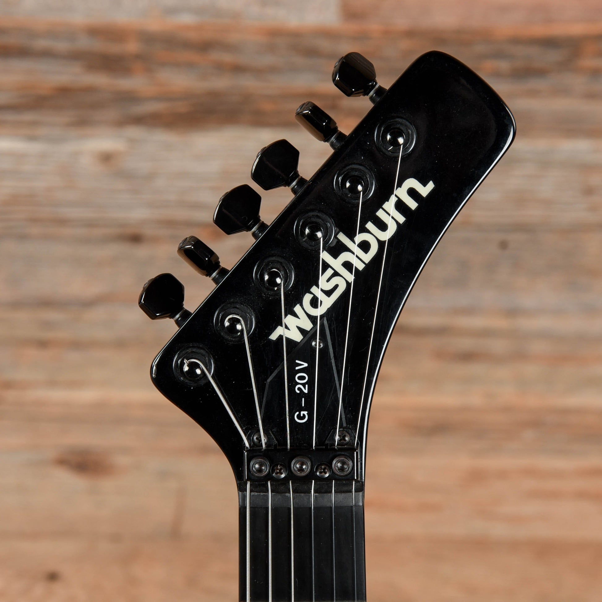 Washburn G-20V Black 1985 Electric Guitars / Solid Body