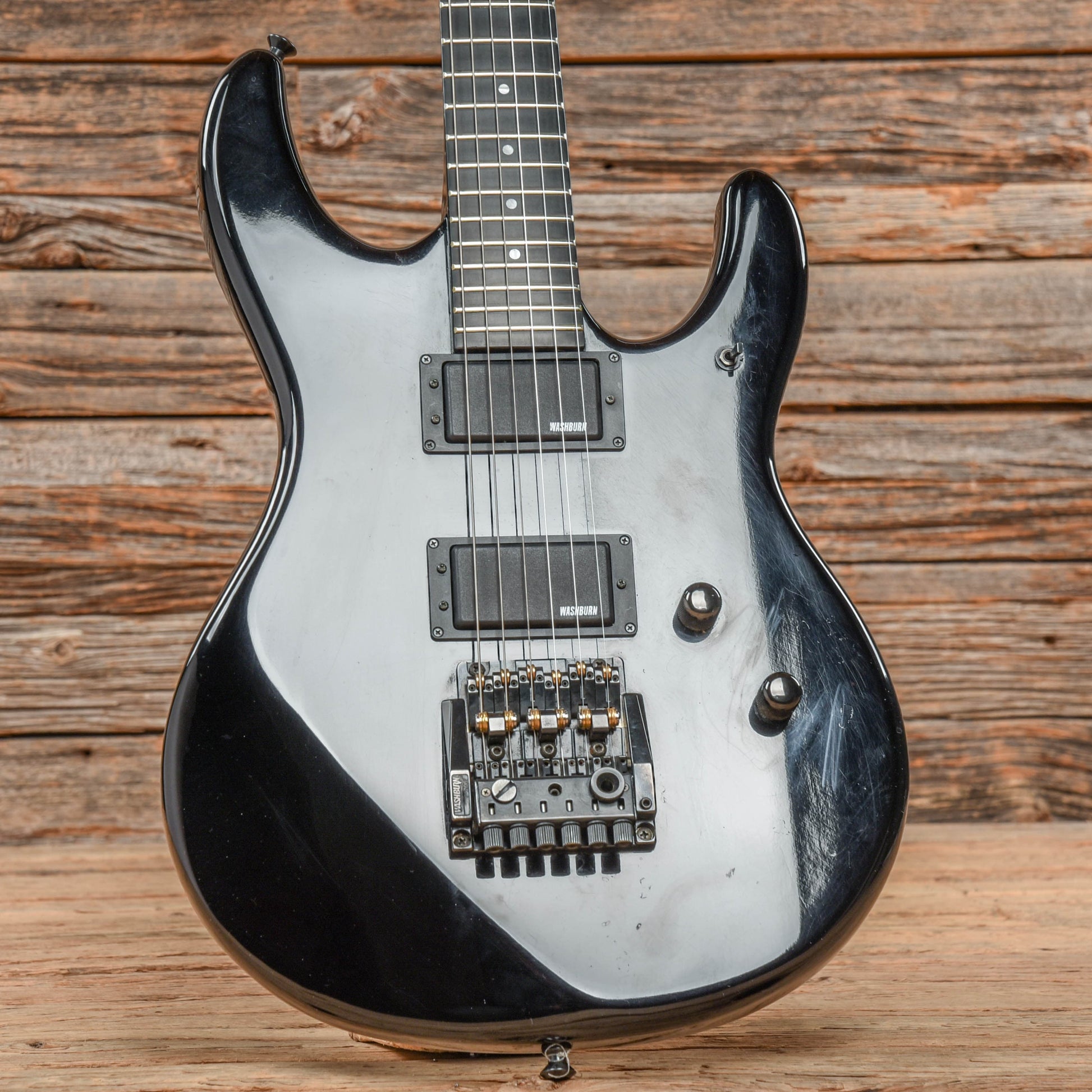 Washburn G-20V Black 1985 Electric Guitars / Solid Body