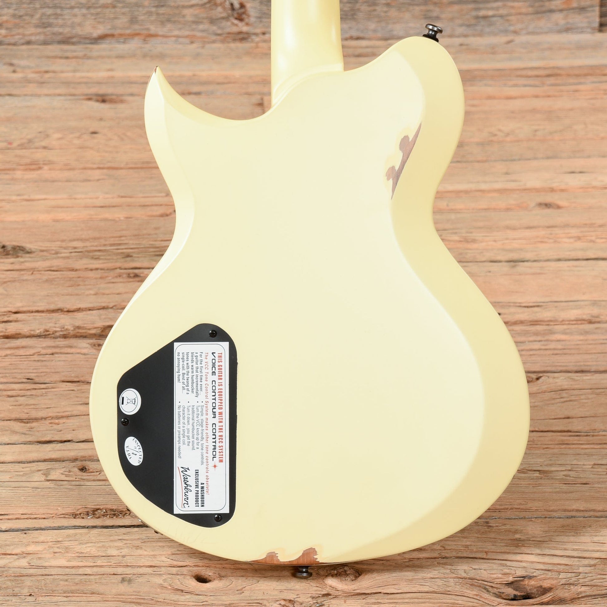 Washburn WI-64V Aged White Electric Guitars / Solid Body