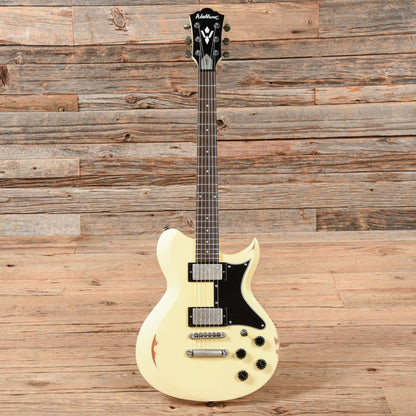 Washburn WI-64V Aged White Electric Guitars / Solid Body