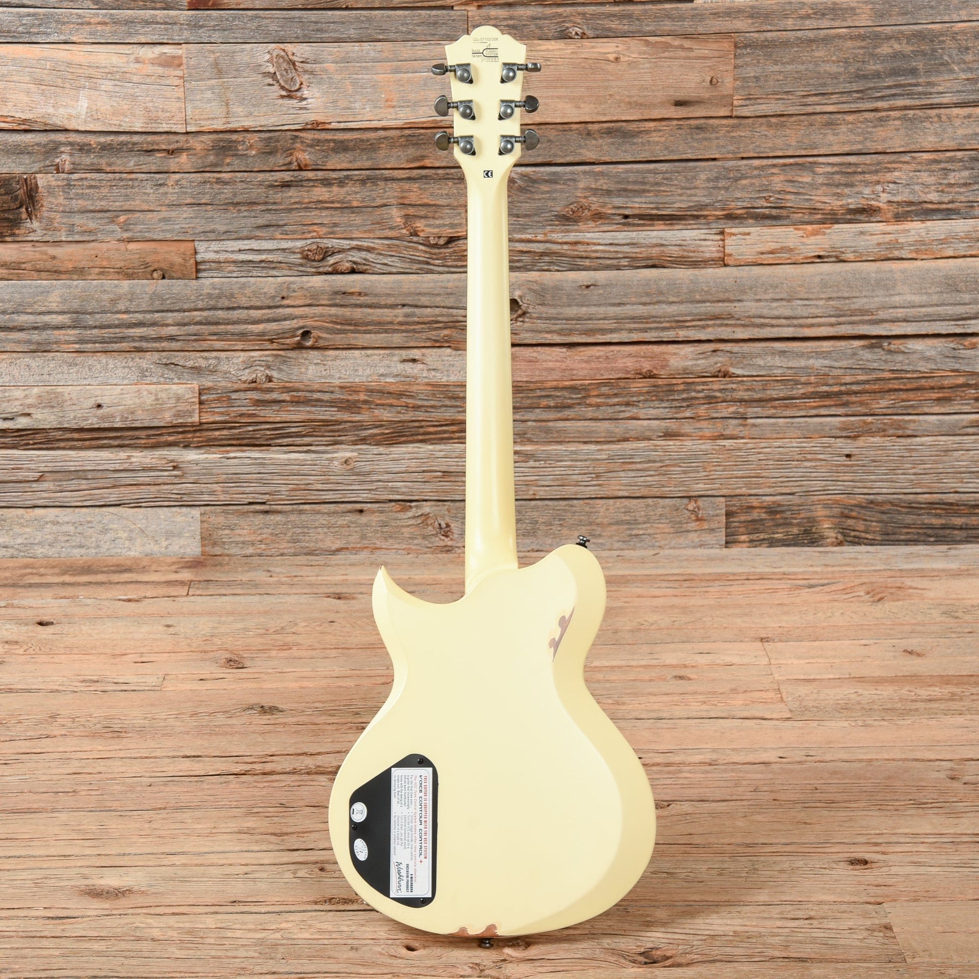 Washburn WI-64V Aged White Electric Guitars / Solid Body