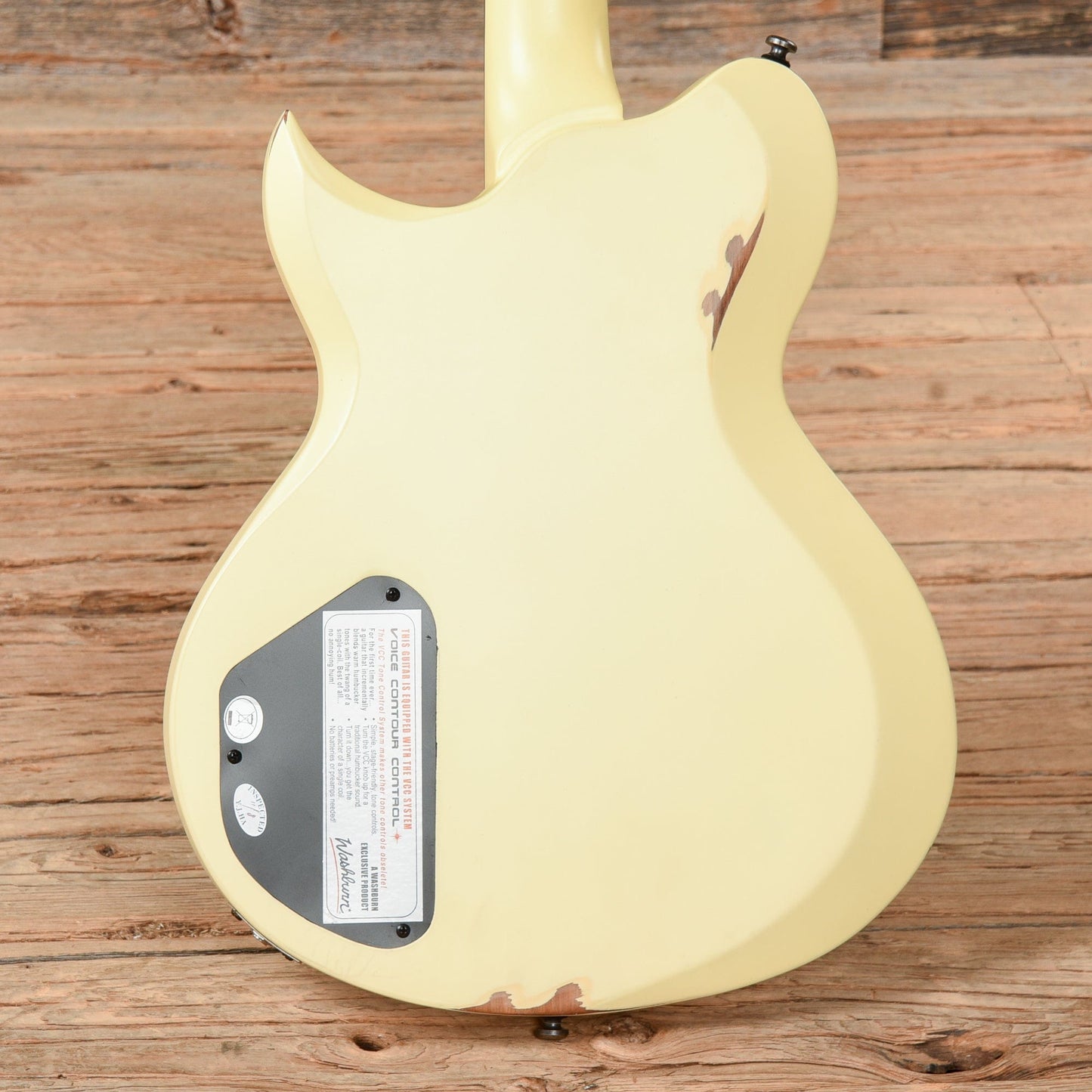 Washburn WI-64V Aged White Electric Guitars / Solid Body