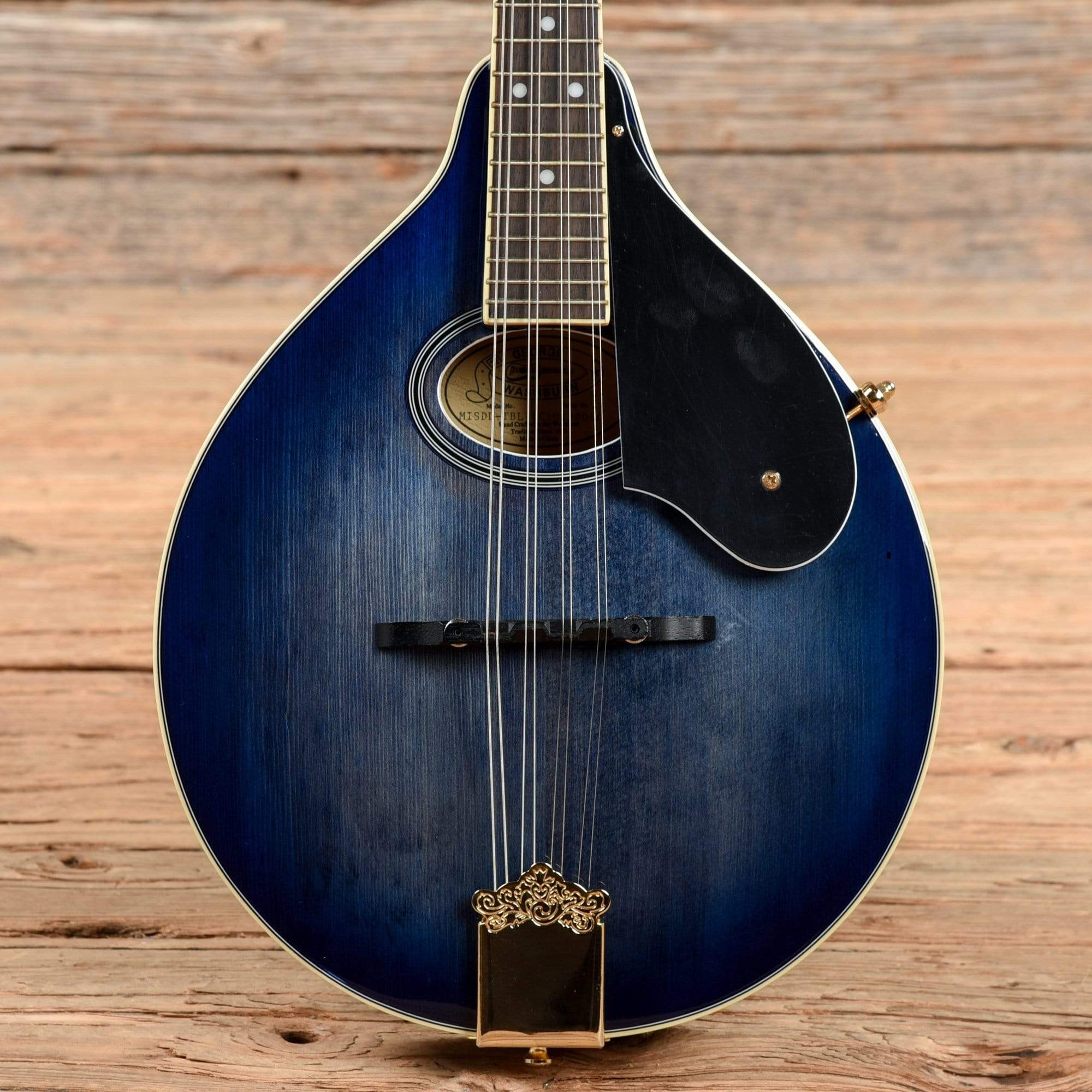 Washburn MISDL-TBL Mandolin Transparent Blue – Chicago Music Exchange