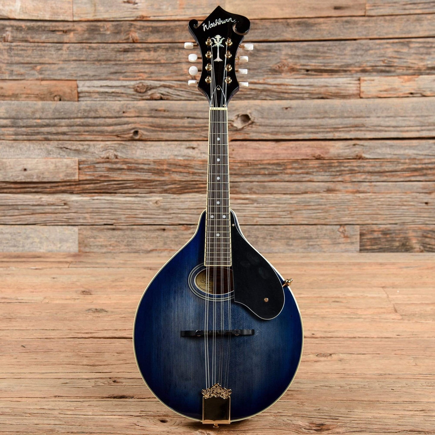 Washburn MISDL-TBL Mandolin Transparent Blue Folk Instruments / Mandolins