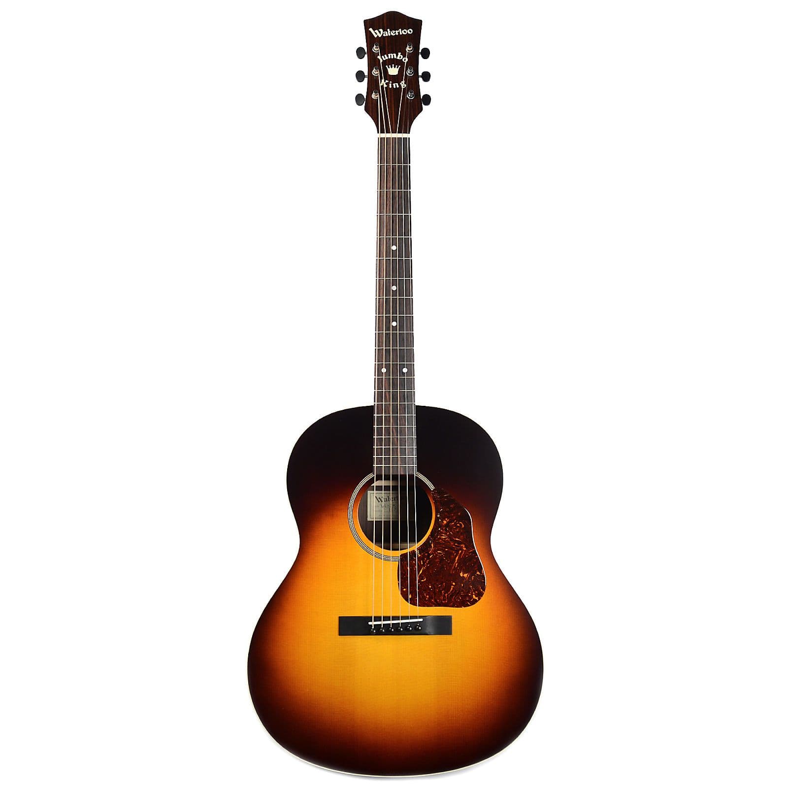 Waterloo WL-JK Jumbo King Spruce/Indian Rosewood Acoustic Sunburst Acoustic Guitars / Jumbo