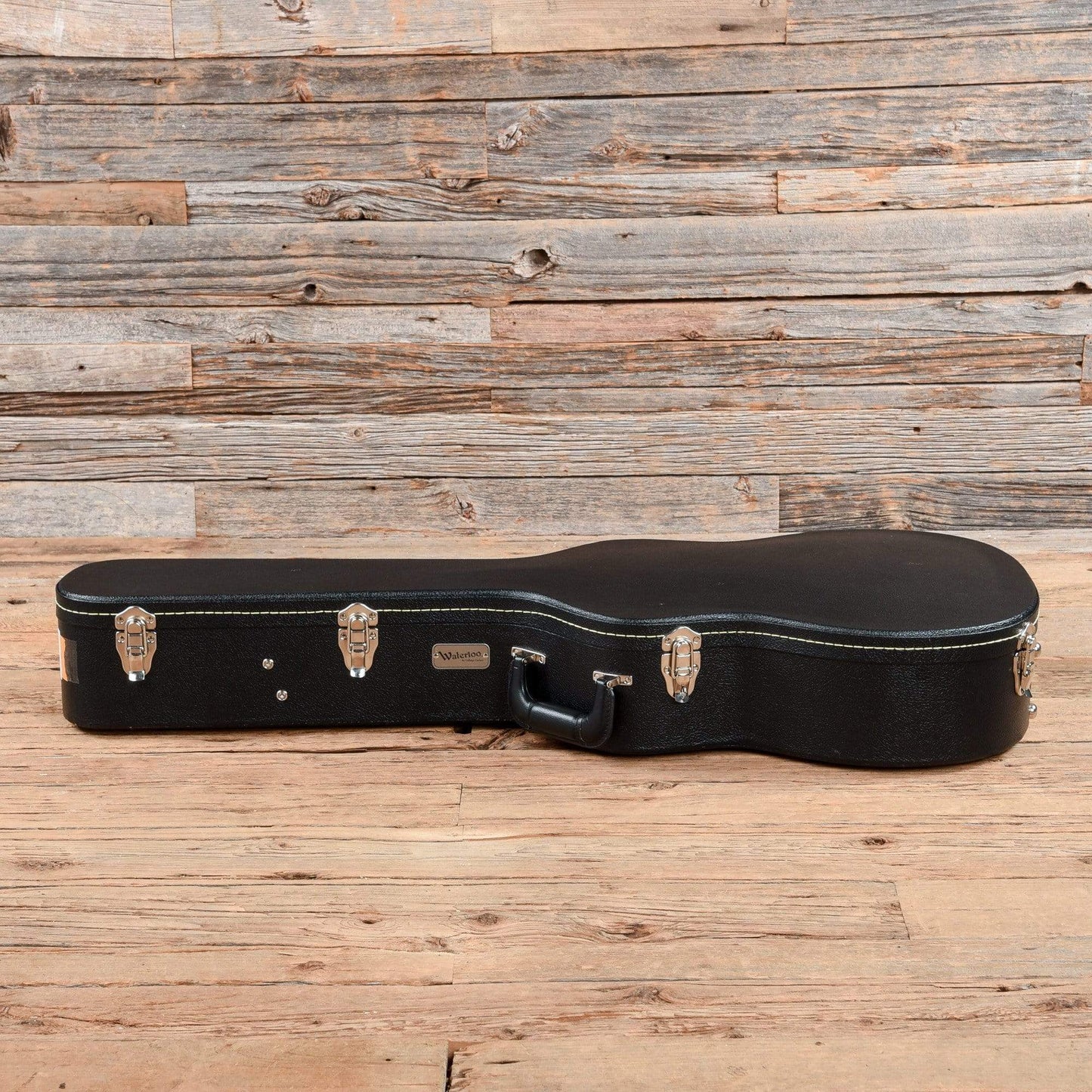 Waterloo WL-12 12-Fret Jet Black LEFTY Acoustic Guitars / Parlor