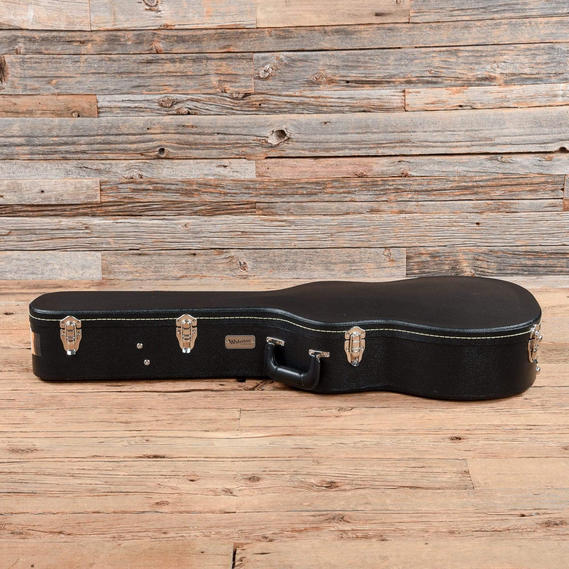 Waterloo WL-12 12-Fret Jet Black LEFTY Acoustic Guitars / Parlor