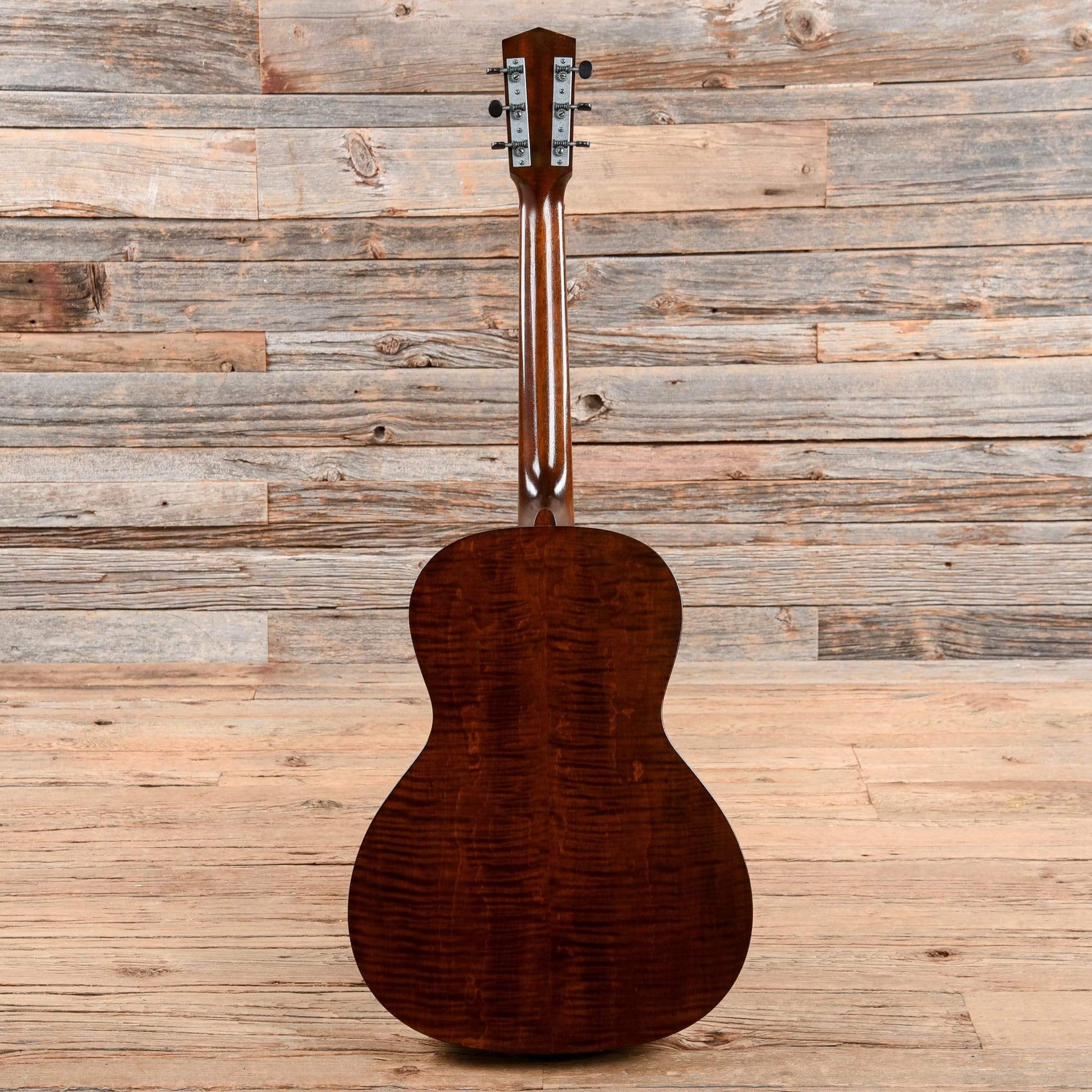 Waterloo WL-12 12-Fret Jet Black LEFTY Acoustic Guitars / Parlor