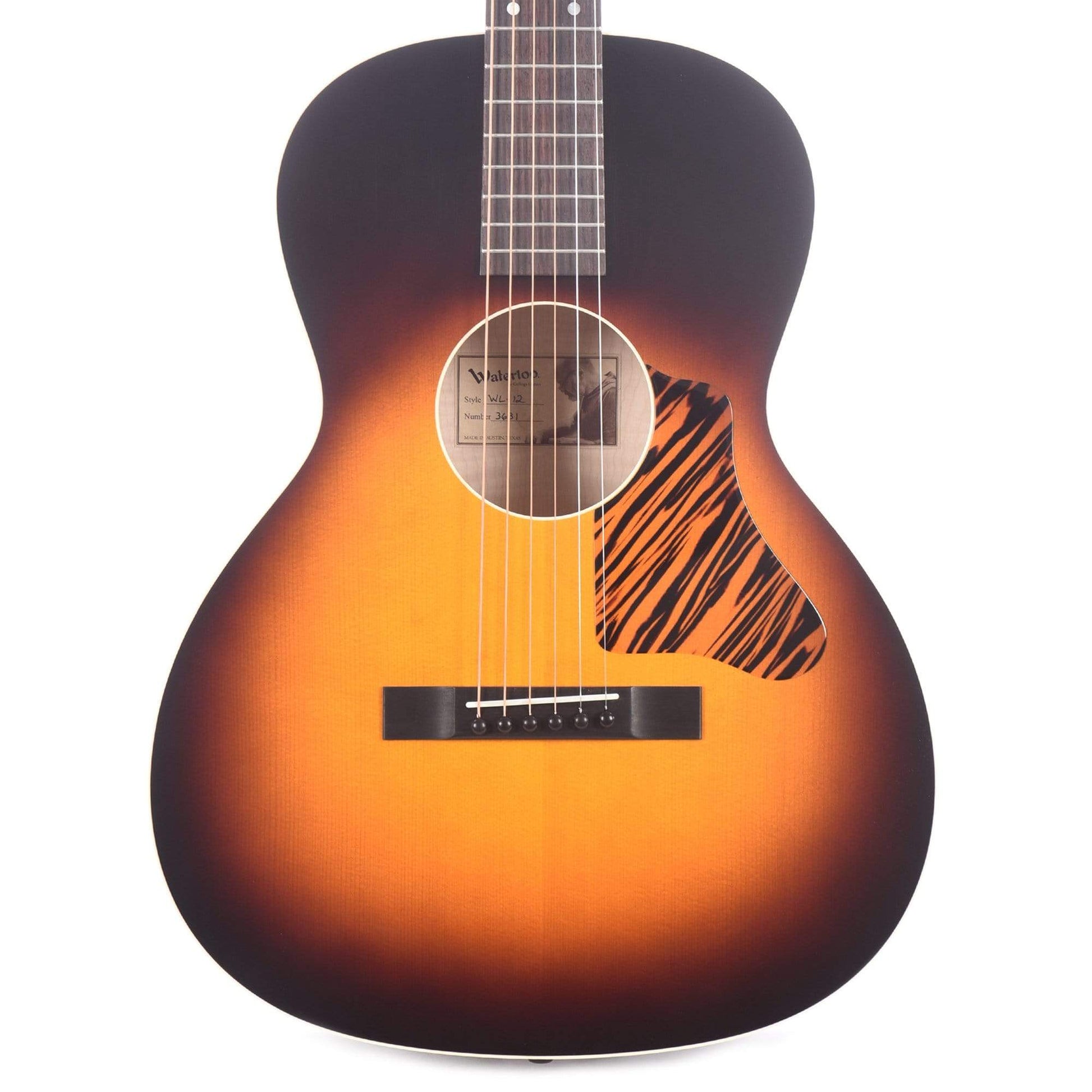 Waterloo WL-12 Vintage Sunburst Acoustic Guitars / Parlor