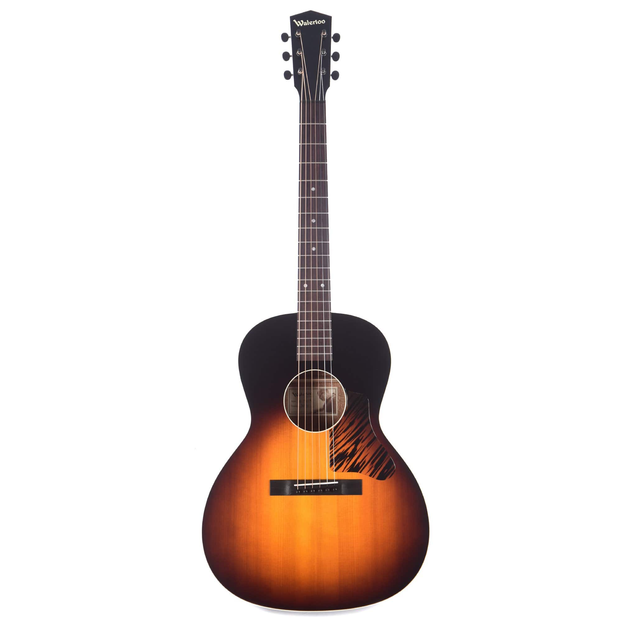 Waterloo WL-14 Ladder Braced Oval Neck Vintage Sunburst Acoustic Guitars / Parlor