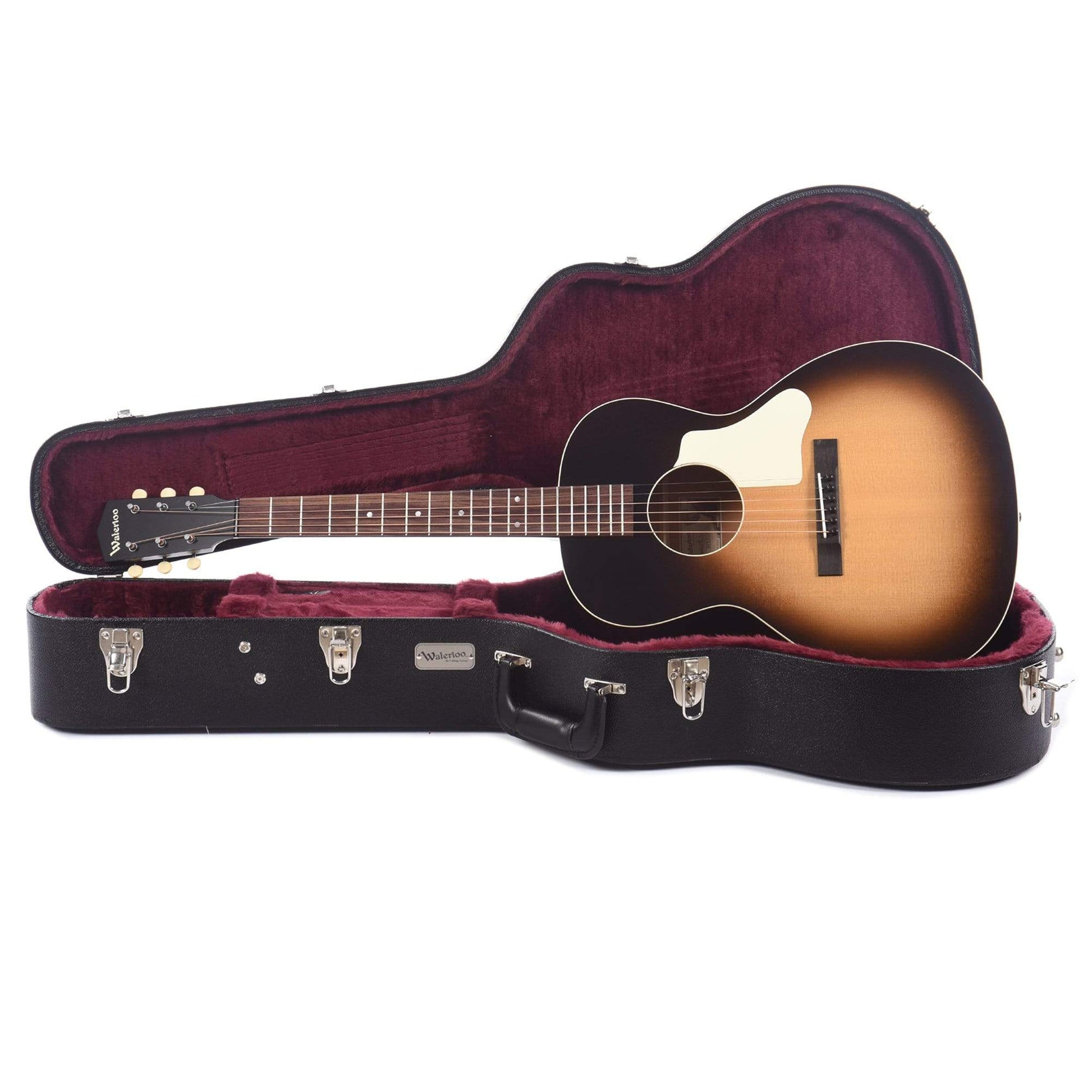 Waterloo WL-14L Boot Burst w/Cream Pickguard Acoustic Guitars / Parlor