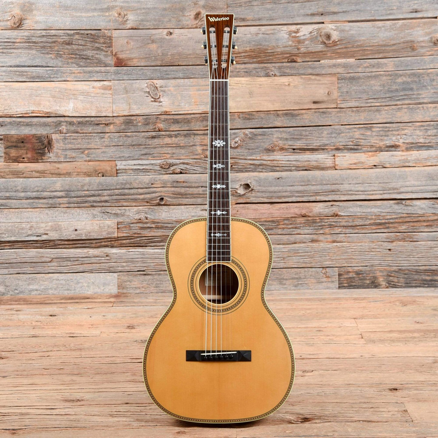 Waterloo WL-S Deluxe Natural Acoustic Guitars / Parlor