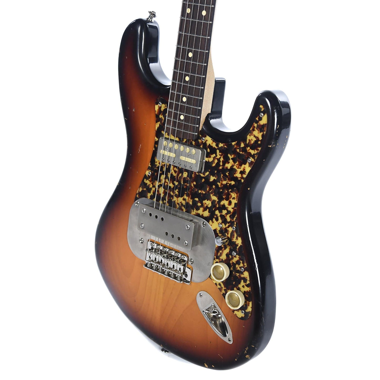 Waterslide Coodercaster 3-Color Sunburst w/Mojo Lap Steel/Gold Foils Electric Guitars / Solid Body