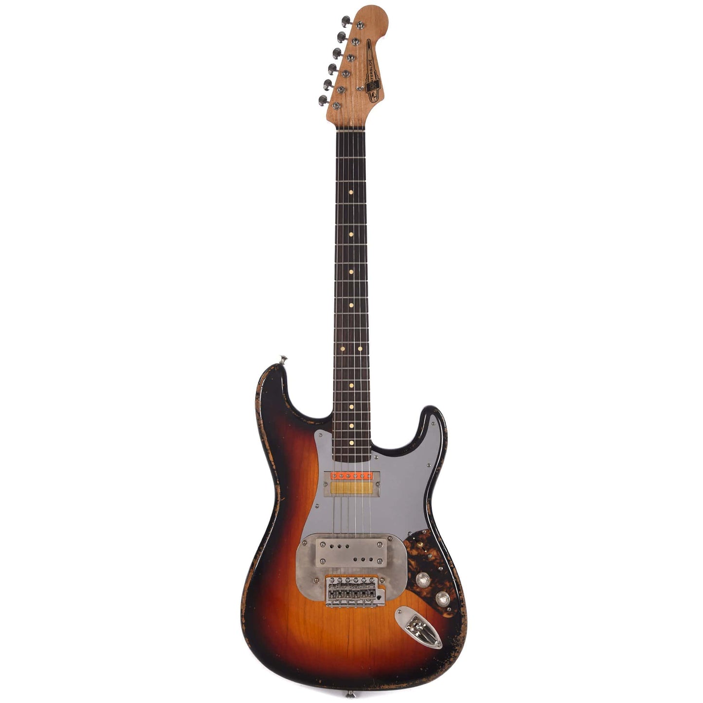 Waterslide Coodercaster 3-Tone Sunburst w/Roasted Maple Neck Electric Guitars / Solid Body