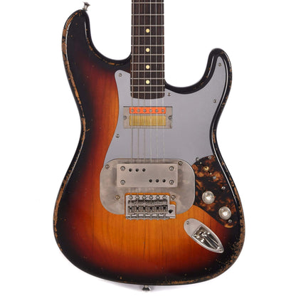 Waterslide Coodercaster 3-Tone Sunburst w/Roasted Maple Neck Electric Guitars / Solid Body