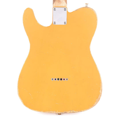 Waterslide Coodercaster T-Style Aged Butterscotch Blonde w/Mojo Lap Steel & Gold Foil Pickups Electric Guitars / Solid Body