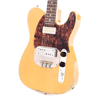 Waterslide Coodercaster T-Style Aged Butterscotch Blonde w/Mojo Lap Steel & Gold Foil Pickups Electric Guitars / Solid Body