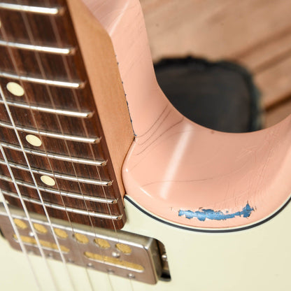 Waterslide "Coodercaster" T-Style Pink Over Flower 2020 Electric Guitars / Solid Body