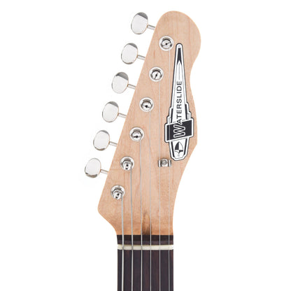 Waterslide E-Style Coodercaster Aged Lake Placid Blue Nitro w/Mojo Lap Steel Pickup Electric Guitars / Solid Body