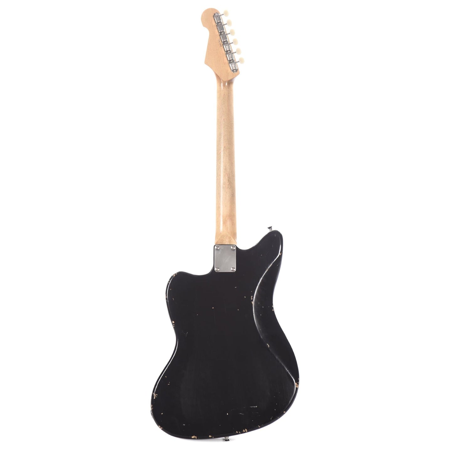Waterslide Offset Aged Black w/Mojo P.A.B. Pickups, Staytrem Bridge, & Descendent Vibrato Electric Guitars / Solid Body