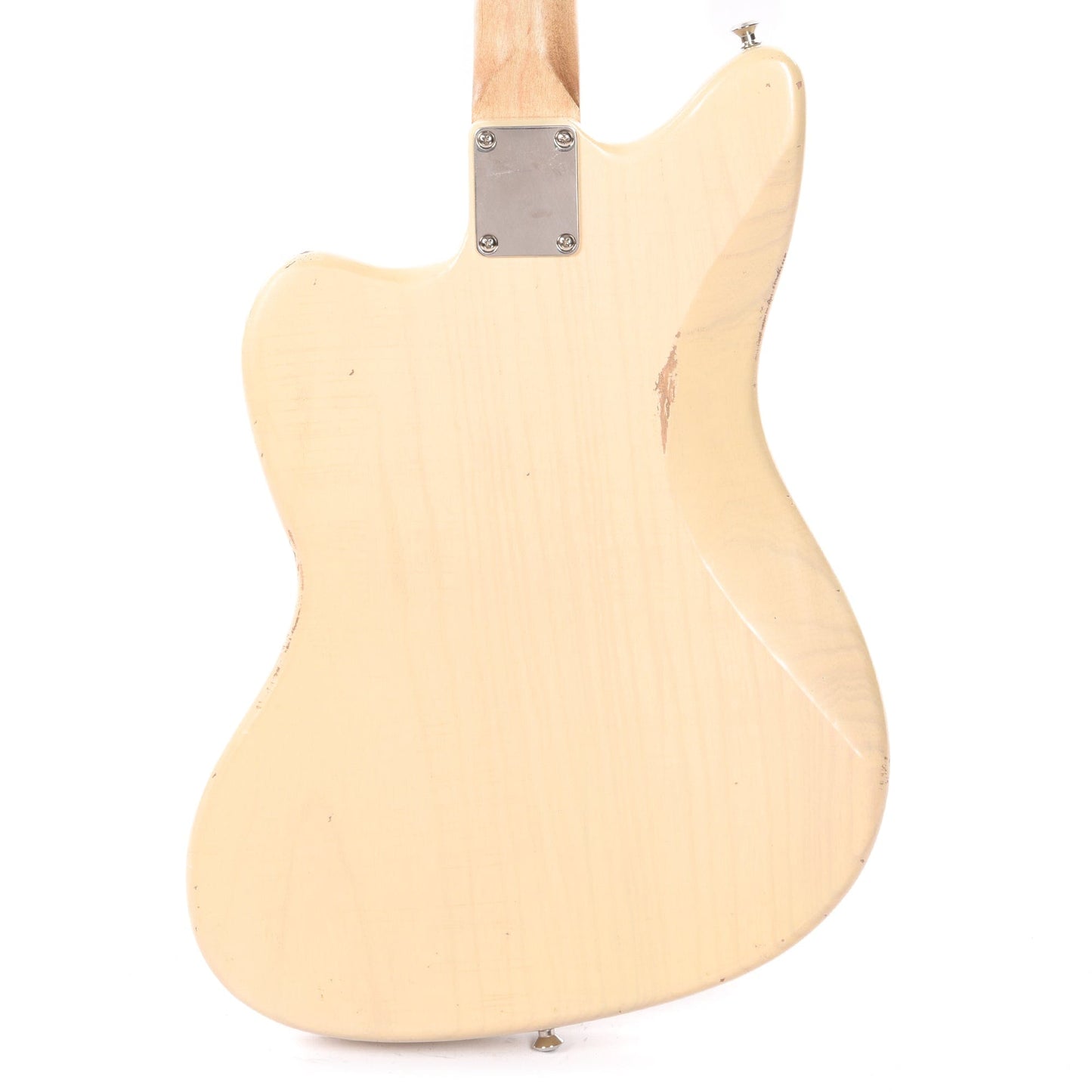 Waterslide Offset Aged Blonde Nitro w/Mojo Pickups Dual Foil Pickups Electric Guitars / Solid Body