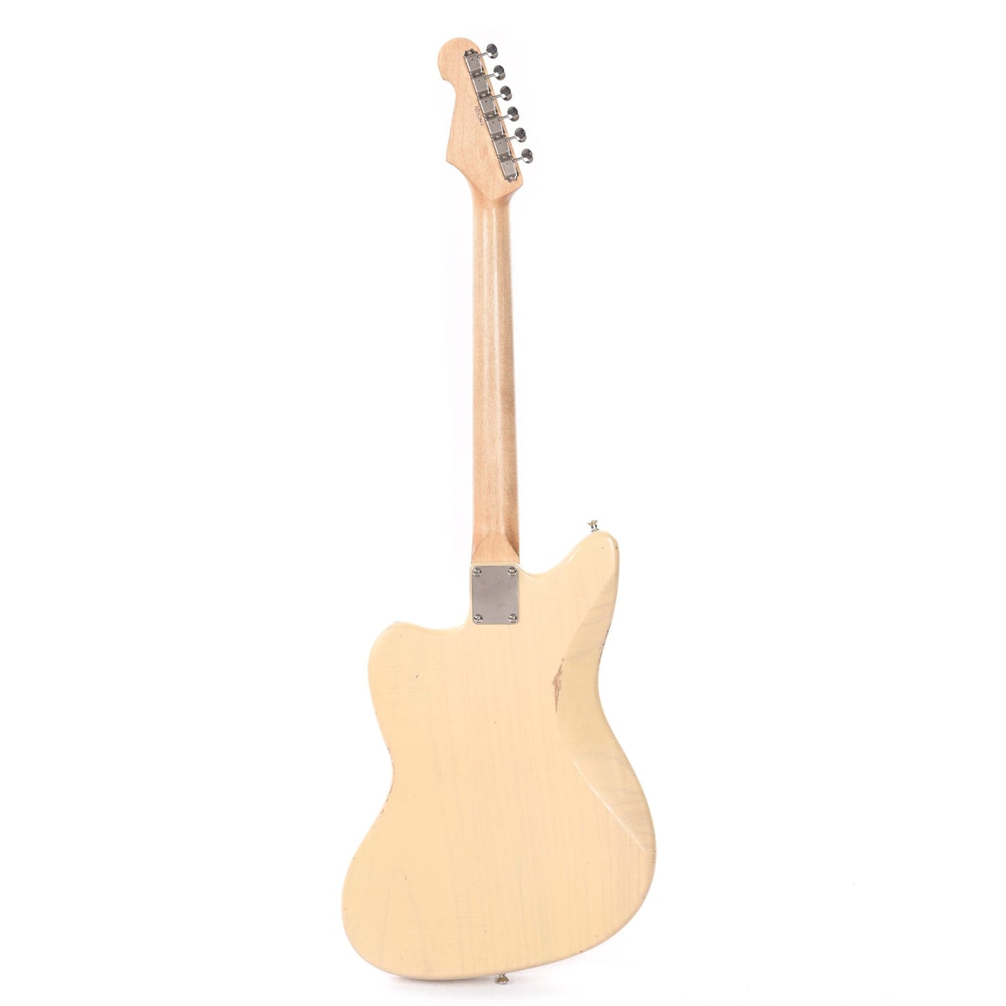 Waterslide Offset Aged Blonde Nitro w/Mojo Pickups Dual Foil Pickups Electric Guitars / Solid Body