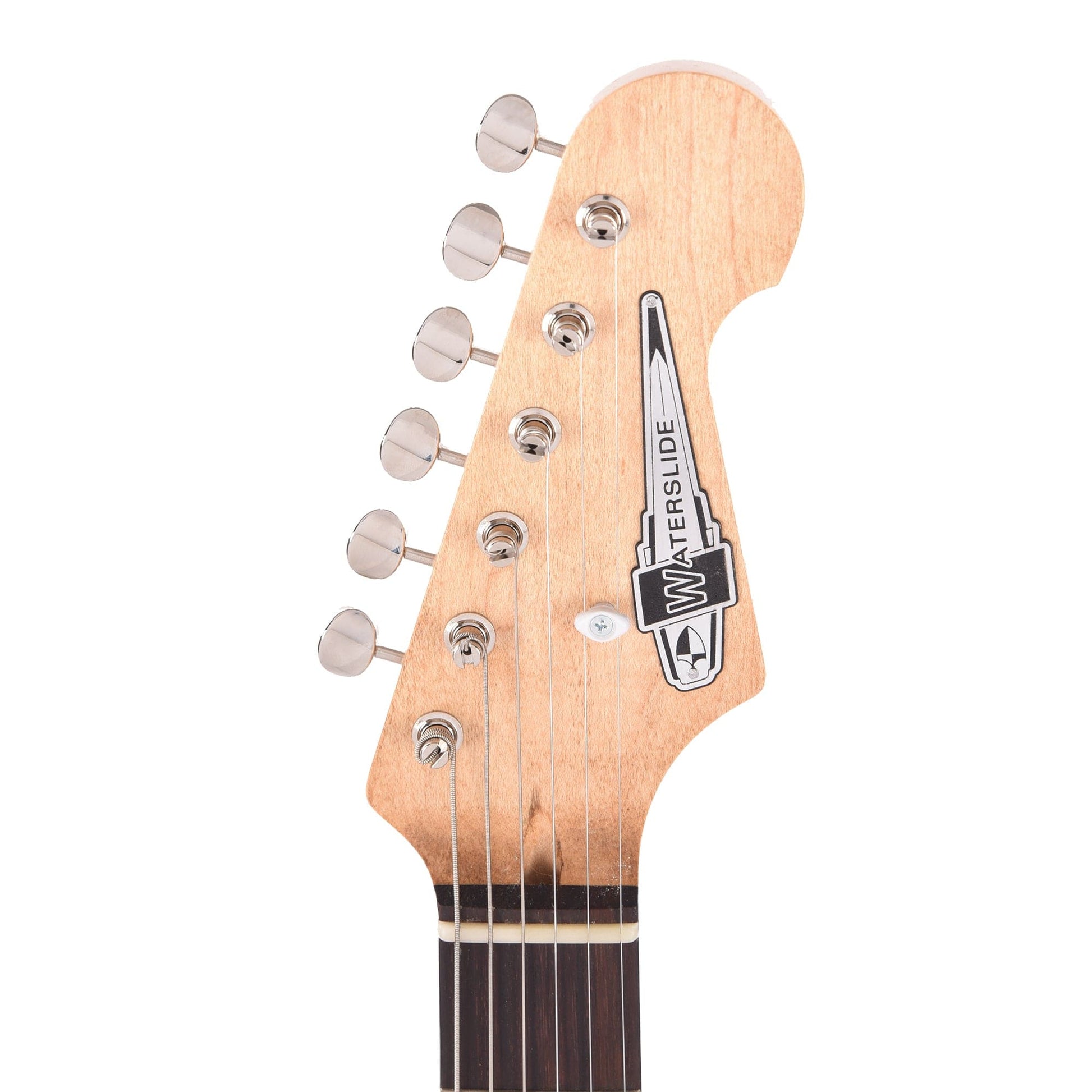 Waterslide Offset Aged Blonde Nitro w/Mojo Pickups Dual Foil Pickups Electric Guitars / Solid Body