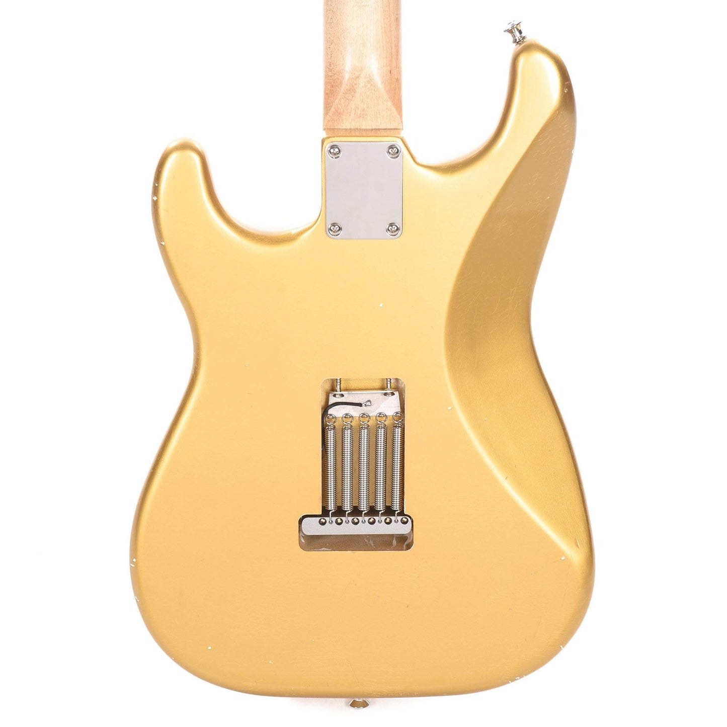 Waterslide S-Style Coodercaster Aged Aztec Gold w/Mojo Lap Steel & Gold Foil Electric Guitars / Solid Body