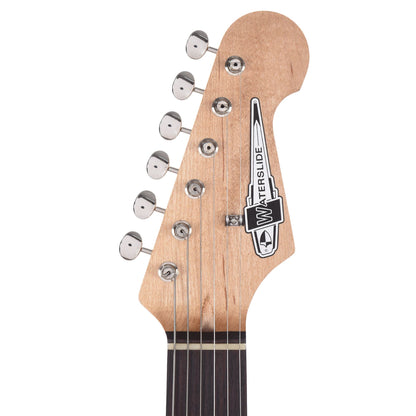 Waterslide S-Style Coodercaster Aged Aztec Gold w/Mojo Lap Steel & Gold Foil Electric Guitars / Solid Body