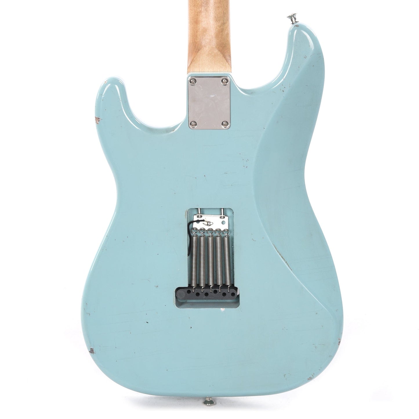 Waterslide S-Style Coodercaster Aged Daphne Blue Nitro Finish (Serial #10242022) Electric Guitars / Solid Body
