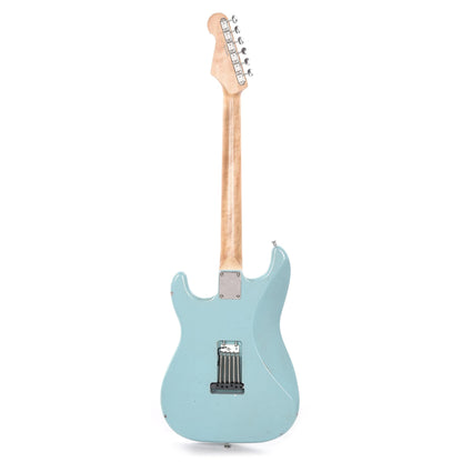Waterslide S-Style Coodercaster Aged Daphne Blue Nitro Finish (Serial #10242022) Electric Guitars / Solid Body