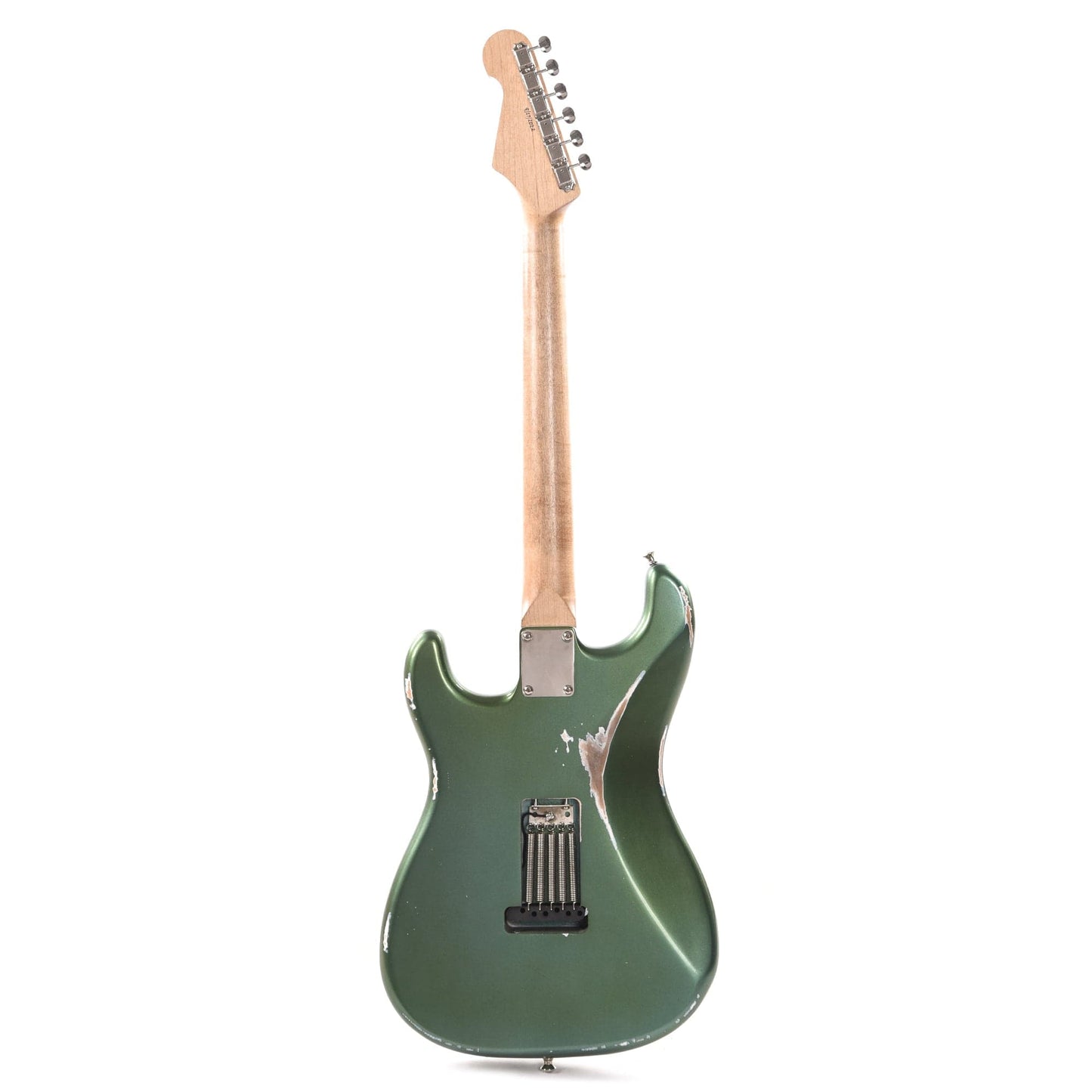 Waterslide S-Style Coodercaster Aged 'Greened Out Blue' Nitro Finish Electric Guitars / Solid Body