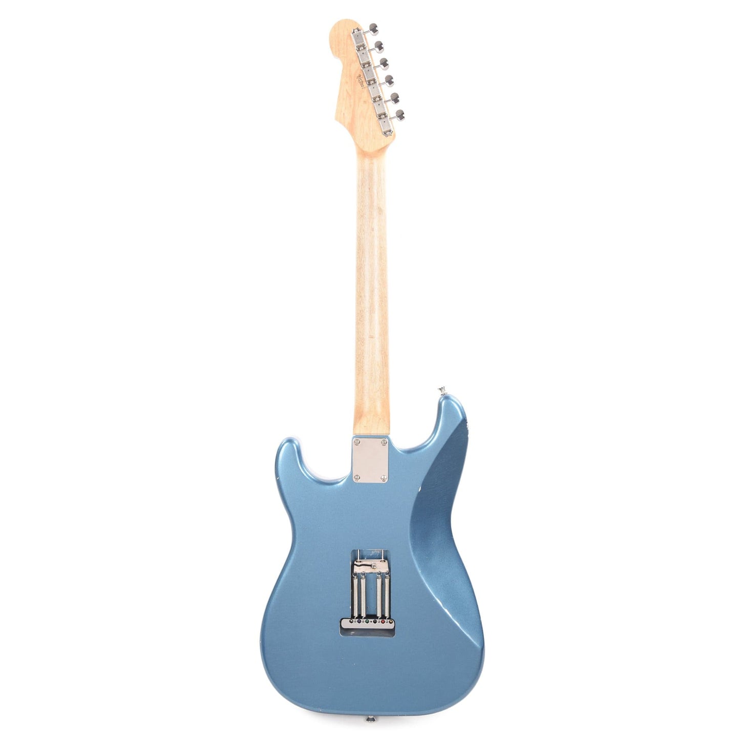 Waterslide S-Style Coodercaster Aged Lake Placid Blue w/Firestripe Pickguard & Mojo Dual Foil Pickups Electric Guitars / Solid Body