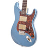 Waterslide S-Style Coodercaster Aged Lake Placid Blue w/Firestripe Pickguard & Mojo Dual Foil Pickups Electric Guitars / Solid Body