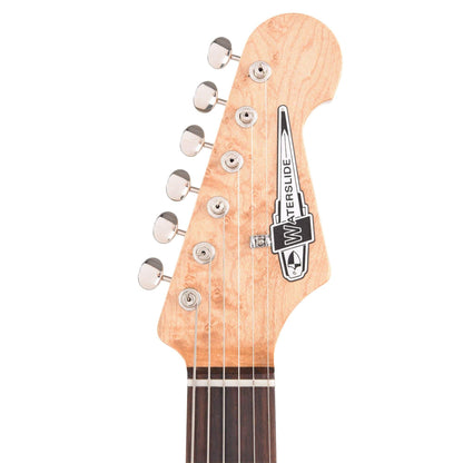 Waterslide S-Style Coodercaster Lightly Aged Sunburst w/Mojo Lap Steel & Gold Foil Pickups Electric Guitars / Solid Body