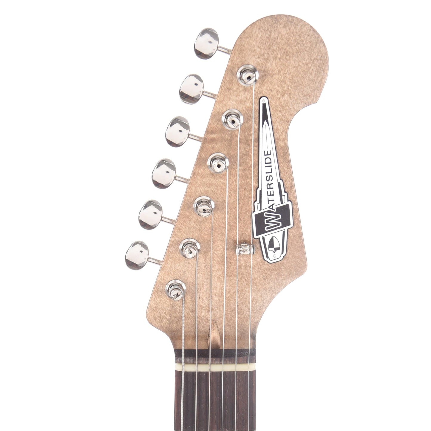 Waterslide S-Style Coodercaster White Blonde w/Mojo Lap Steel & Gold Foil Pickups Electric Guitars / Solid Body