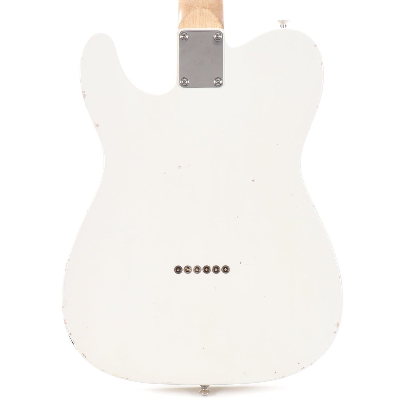 Waterslide T-Style Coodercaster Olympic White w/Mojo Lap Steel & Gold Foil Pickups Electric Guitars / Solid Body