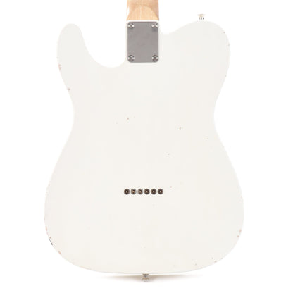 Waterslide T-Style Coodercaster Olympic White w/Mojo Lap Steel & Gold Foil Pickups Electric Guitars / Solid Body