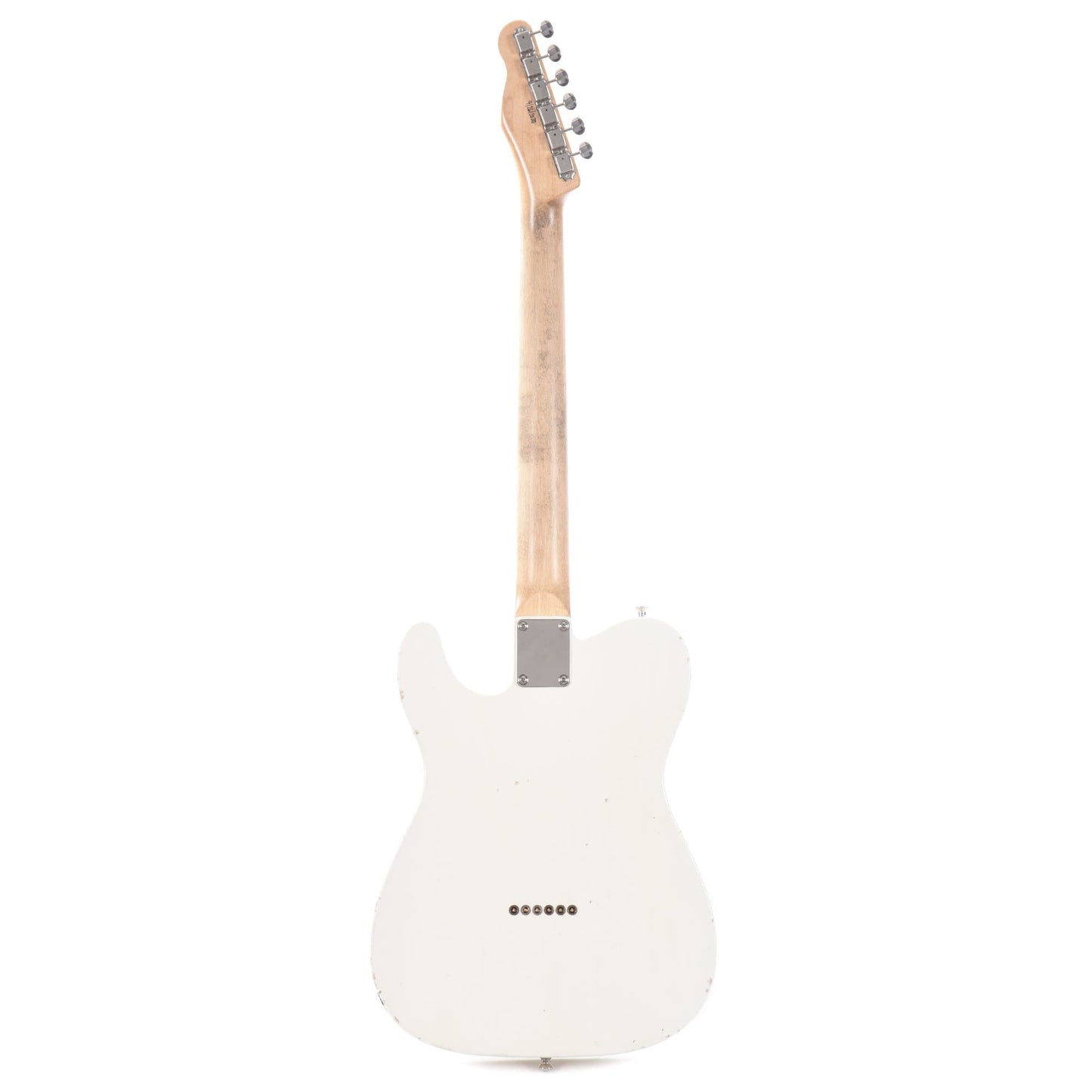 Waterslide T-Style Coodercaster Olympic White w/Mojo Lap Steel & Gold Foil Pickups Electric Guitars / Solid Body