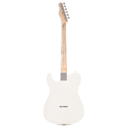 Waterslide T-Style Coodercaster Olympic White w/Mojo Lap Steel & Gold Foil Pickups Electric Guitars / Solid Body