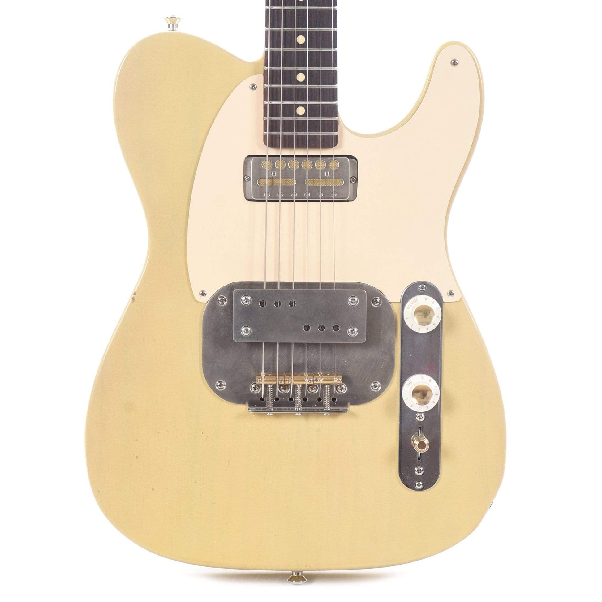 Waterslide T-Style Coodercaster Swamp Ash Blonde w/Mojo Lap Steel & Gold Foil Pickup Electric Guitars / Solid Body