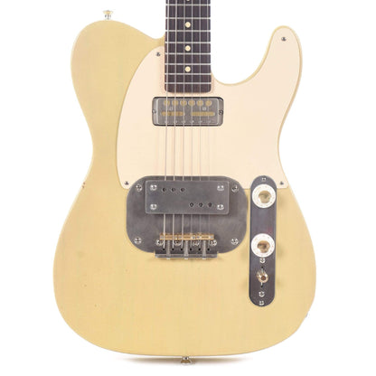 Waterslide T-Style Coodercaster Swamp Ash Blonde w/Mojo Lap Steel & Gold Foil Pickup Electric Guitars / Solid Body