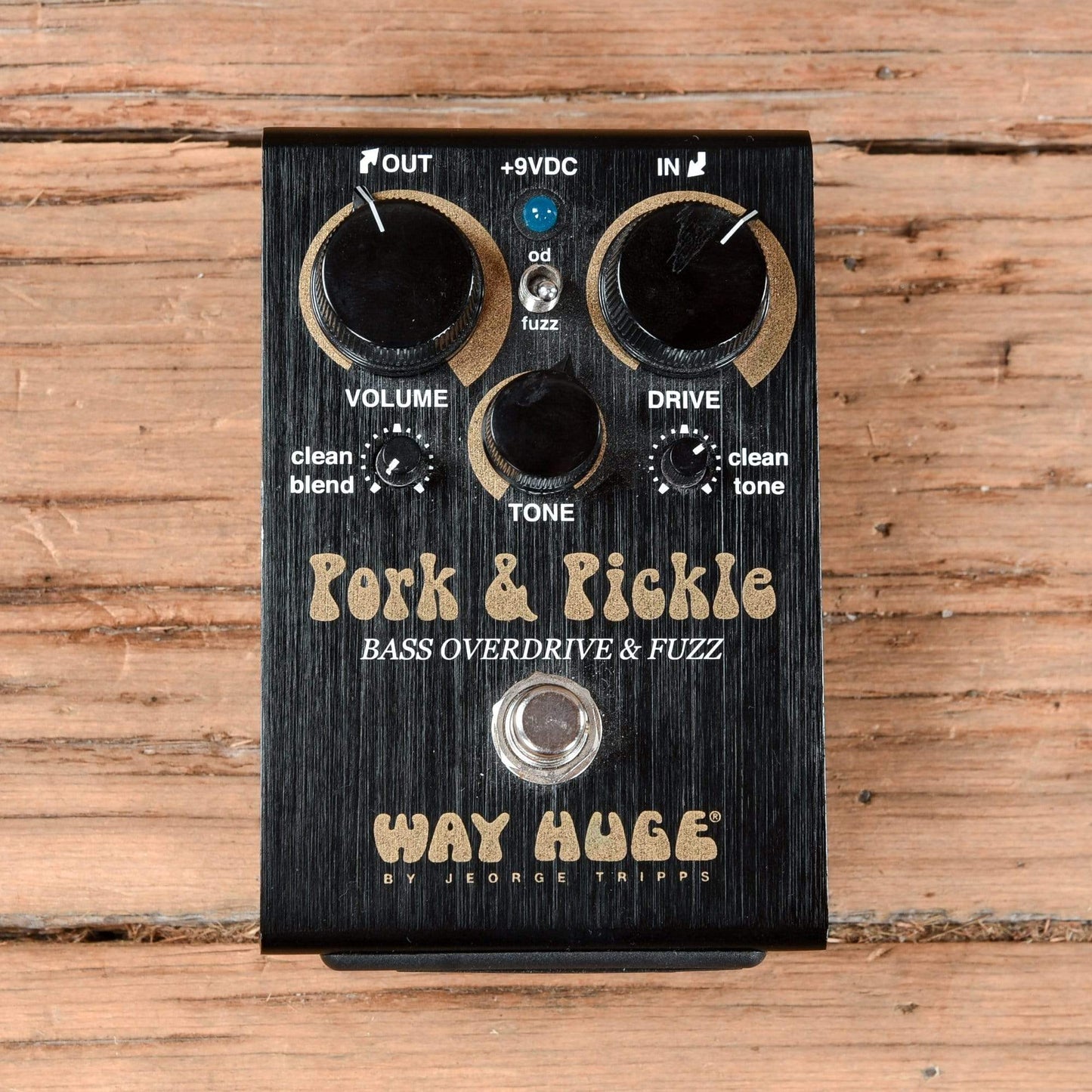 Way Huge Pork & Pickle Bass Overdrive Fuzz Effects and Pedals / Bass Pedals