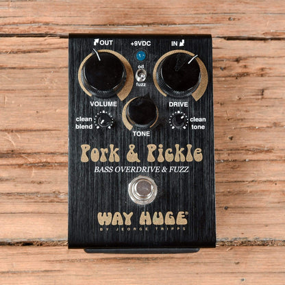 Way Huge Pork & Pickle Bass Overdrive Fuzz Effects and Pedals / Bass Pedals
