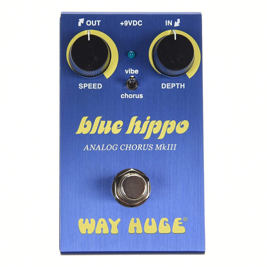 Way Huge Electronics WM61 Blue Hippo Mini Analog Chorus Effects and Pedals / Chorus and Vibrato