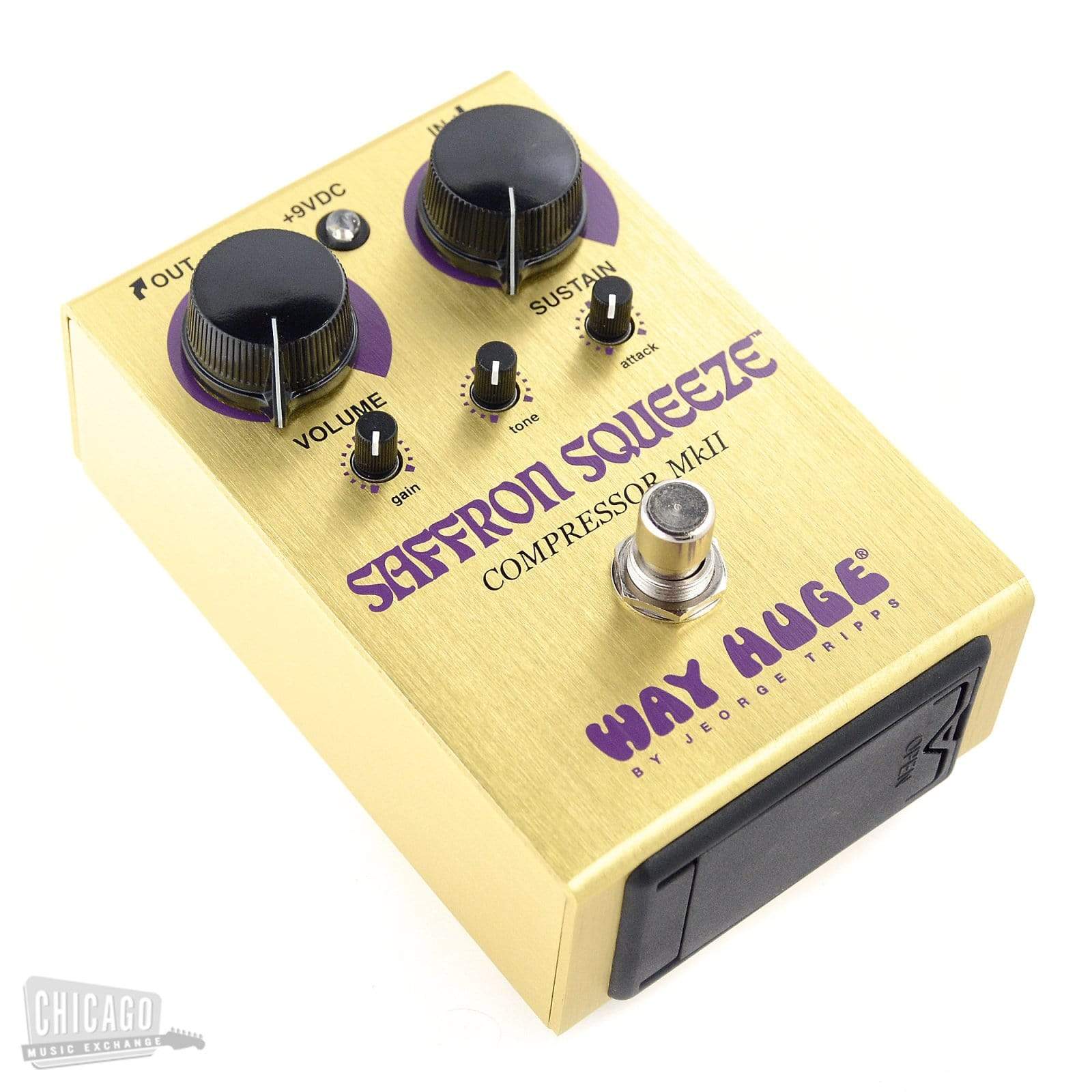 Way Huge WHE103 Saffron Squeeze Compressor Effects and Pedals / Compression and Sustain